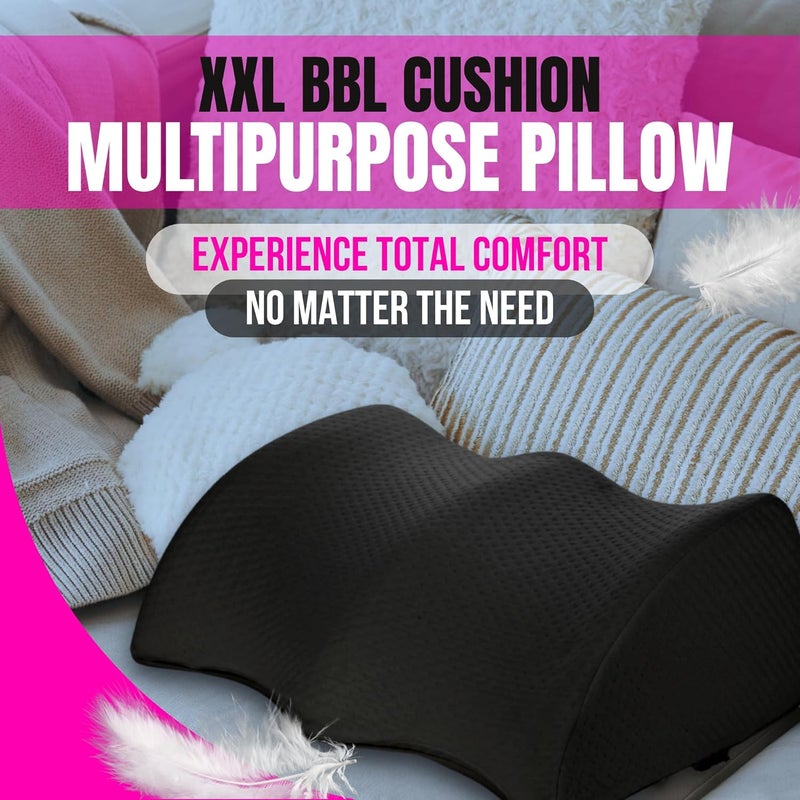 bombshell booty pillow XXL BBL Pillow After Surgery Lifting Cushions, Soft Brazilian Butt Lift Pillow After Surgery, Post Surgery Pillows BBL Recovery Must Haves, Butt Pillows for Sitting After Surgerys - Image 3